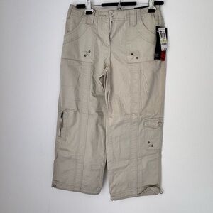Style & Co mid-calf cargo capri pants, size 4